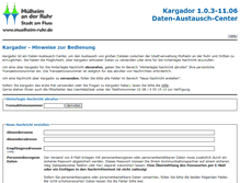 Tablet Screenshot of kargador.muelheim-ruhr.de